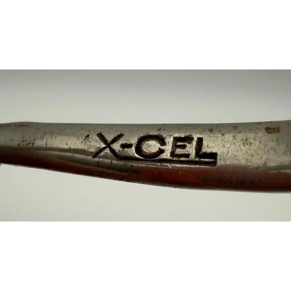 Vintage X-CEL Manual Hand Hair Clippers Barber Shop Tool Rustic Antique Decor